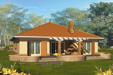  Projekt domu Solaris I (WRH1155) - projekt domu parterowego - Zdjęcie 2