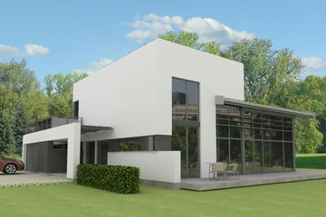  Projekt domu PS-KZ-140-15 (SLR1023) - projekt domu z pełnym piętrem - Zdjęcie 2