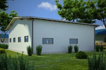  Projekt garażu G53 - Budynek garażowo - gospodarczy (PRA1064) - projekt garażu parterowego - Zdjęcie 2