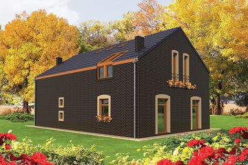  Projekt domu Antonia (WRC1473) - projekt domu parterowego z poddaszem - Zdjęcie 2