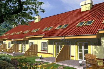  Projekt domu Cyrkonia (WRN1087) - projekt domu parterowego z poddaszem - Zdjęcie 2