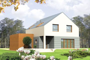  Projekt domu Marek G1 (WRC1132) - projekt domu parterowego z poddaszem - Zdjęcie 2