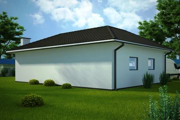  Projekt garażu G101 - Budynek garażowo - gospodarczy (PRA1115) - projekt garażu parterowego - Zdjęcie 2