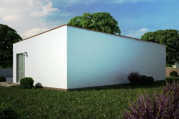  Projekt garażu G103 - Budynek garażowy (PRA1117) - projekt garażu parterowego - Zdjęcie 2