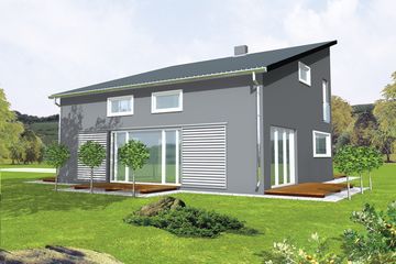  Projekt domu Roni G1 (WRC1324) - projekt domu parterowego z poddaszem - Zdjęcie 2