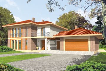  Projekt domu Margarita G2 (WRC1134) - projekt domu z pełnym piętrem - Zdjęcie 2