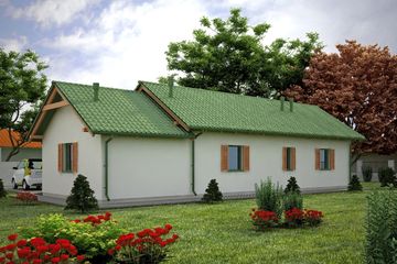  Projekt budynku gospodarczego G72 - Budynek garażowo - gospodarczy (PRA1087) - projekt budynku parterowego - Zdjęcie 2