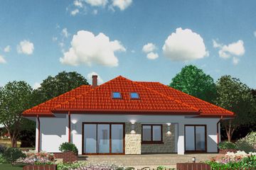  Projekt domu APS 111 (LUA1133) - projekt domu parterowego - Zdjęcie 2