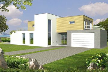  Projekt domu Awokado wersja A (WRD1198) - projekt domu z pełnym piętrem - Zdjęcie 2