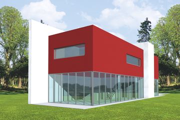  Projekt domu Ksawery (z wiatą) (WRC1344) - projekt domu z pełnym piętrem - Zdjęcie 2