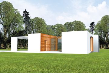  Projekt domu Luka (z wiatą) (WRC1160) - projekt domu parterowego - Zdjęcie 2