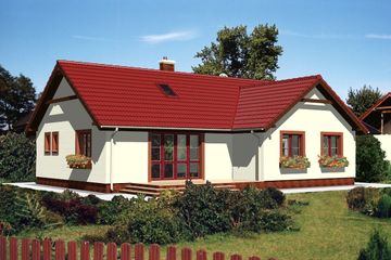  Projekt domu Baden LMB38 (WRB1164) - projekt domu parterowego - Zdjęcie 2