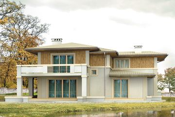  Projekt domu Arizona 2 (BSA1229) - projekt domu z pełnym piętrem - Zdjęcie 2