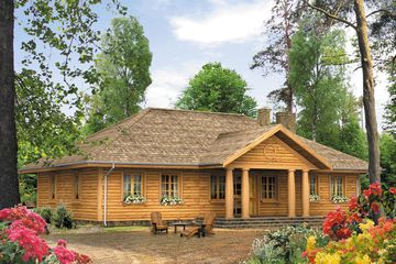  Projekt domu Polana 2 dr-S (BSA1263) - projekt domu parterowego - Zdjęcie 1