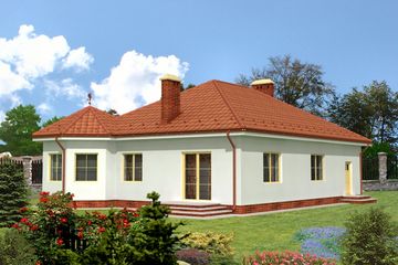  Projekt domu Campanilla II (KRH1157) - projekt domu parterowego - Zdjęcie 2