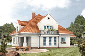  Projekt domu Ocean (BSA1152) - projekt domu parterowego z poddaszem - Zdjęcie 2