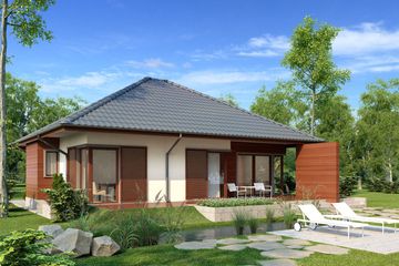  Projekt domu Dylan II G1 (WRC1895) - projekt domu parterowego - Zdjęcie 2