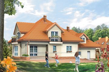  Projekt domu Posejdon (BSA1272) - projekt domu parterowego z poddaszem - Zdjęcie 2