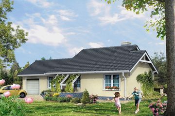  Projekt domu Szyper 3 (BSA1278) - projekt domu parterowego - Zdjęcie 2