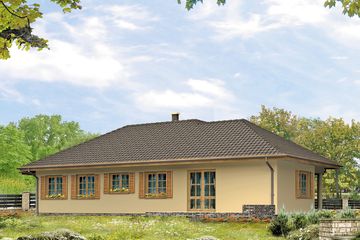  Projekt domu Salsa 2 (BSA1161) - projekt domu parterowego - Zdjęcie 2