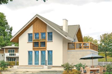  Projekt domu Szafir (BSA1182) - projekt domu parterowego z poddaszem - Zdjęcie 2