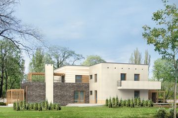  Projekt domu Apollo (BSA1298) - projekt domu z pełnym piętrem - Zdjęcie 2