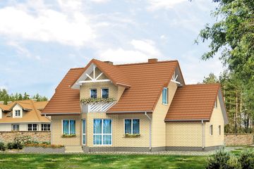  Projekt domu Maciejka 2 (BSA1013) - projekt domu parterowego z poddaszem - Zdjęcie 2