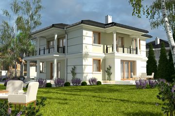  Projekt domu Pustułka z garażem 2-st. [A] (WRF1396) - projekt domu z pełnym piętrem - Zdjęcie 2