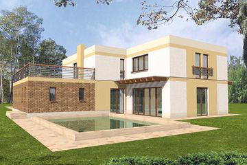  Projekt domu Grand (WRY1024) - projekt domu z pełnym piętrem - Zdjęcie 2