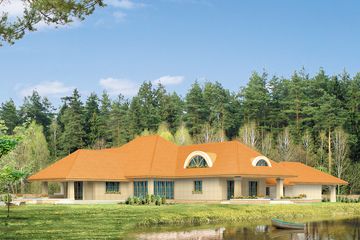  Projekt domu Astron (BSA1299) - projekt domu parterowego z poddaszem - Zdjęcie 2