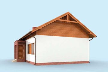  Projekt domu Bellona (SLN1579) - projekt domu parterowego - Zdjęcie 2