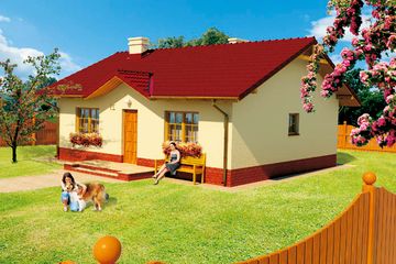  Projekt domu Leśna Równina 60 (KRN1002) - projekt domu parterowego - Zdjęcie 2