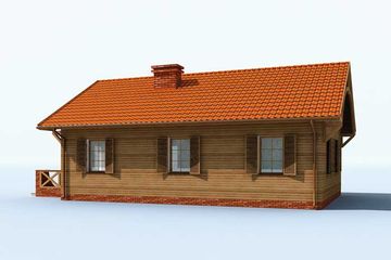  Projekt domu El Pinar 2 (SLN1299) - projekt domu parterowego - Zdjęcie 2