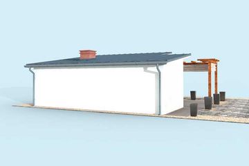  Projekt domu letniskowego Grenada dom letniskowy (SLN1773) - projekt domu letniskowego parterowego - Zdjęcie 2