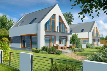  Projekt domu Ulm DCP235 (WOB1100) - projekt domu parterowego z poddaszem - Zdjęcie 2