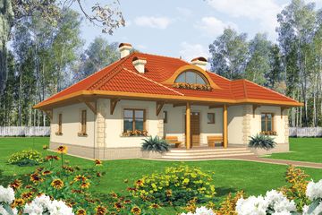  Projekt domu Mery (WRC2407) - projekt domu parterowego - Zdjęcie 2