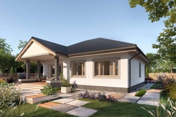  Projekt domu Lucia DCB88 (WOB1487) - projekt domu parterowego - Zdjęcie 2