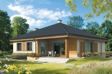  Projekt domu Harold II G1 (WRC1828) - projekt domu parterowego - Zdjęcie 2