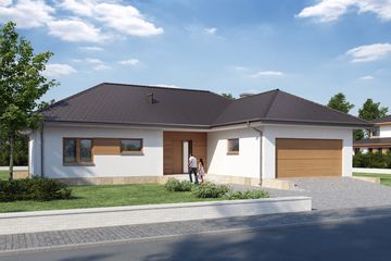  Projekt domu Elida 2 (WRW1091) - projekt domu parterowego - Zdjęcie 2
