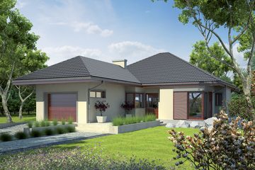  Projekt domu Dylan G1 (WRC1858) - projekt domu parterowego - Zdjęcie 2