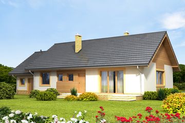  Projekt domu Sezam 2 G1 (WOF1049) - projekt domu parterowego - Zdjęcie 2