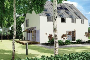  Projekt domu Lumina (WRC1778) - projekt domu parterowego z poddaszem - Zdjęcie 2