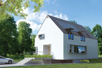  Projekt domu Lumina II G2 (WRC1779) - projekt domu parterowego z poddaszem - Zdjęcie 2