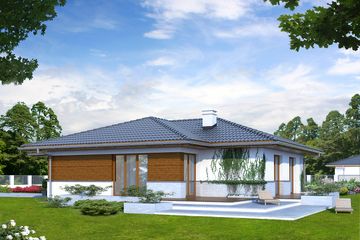  Projekt domu Aries (BSA1715) - projekt domu parterowego - Zdjęcie 2