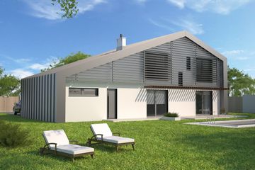  Projekt domu Temerin DCP313 (WOB1531) - projekt domu parterowego z poddaszem - Zdjęcie 2