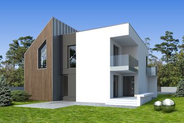  Projekt domu Orbita (BSA1864) - projekt domu z pełnym piętrem - Zdjęcie 2