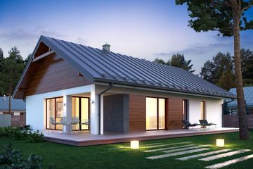  Projekt domu Endo 2 (BSE1039) - projekt domu parterowego - Zdjęcie 2