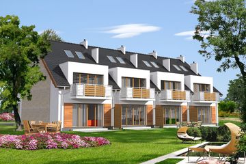  Projekt domu Fossano DCSW13 (WOB1535) - projekt domu parterowego z poddaszem - Zdjęcie 2