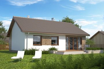  Projekt domu Hobart LMB85 (WRB1498) - projekt domu parterowego - Zdjęcie 6