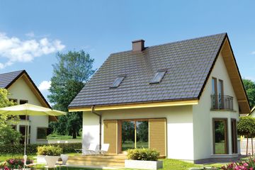  Projekt domu Syrenka (WRC1812) - projekt domu parterowego z poddaszem - Zdjęcie 2